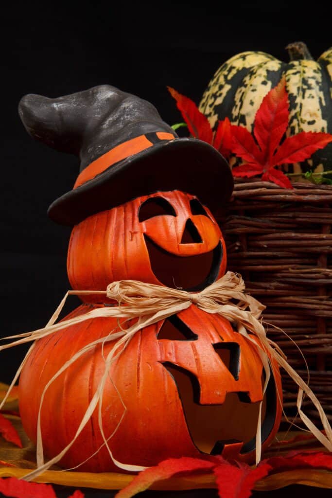 Mise en scène décorative inspirée par les traditions et l'ambiance chaleureuse de la foliage season
