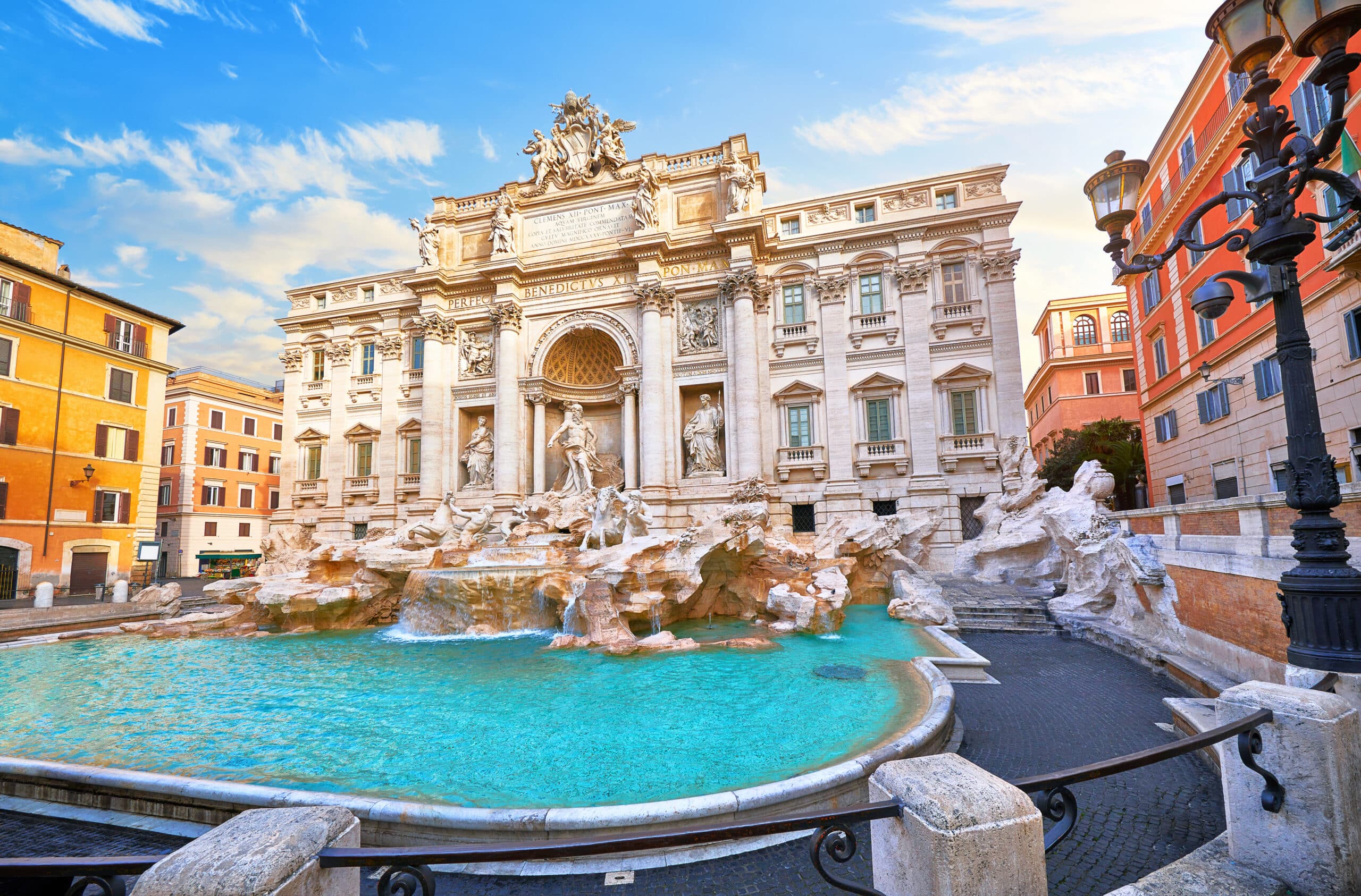 Fontaine de Trevi à Rome, inspiration pour une Parenthèse de voyage sur mesure Heaven Collection