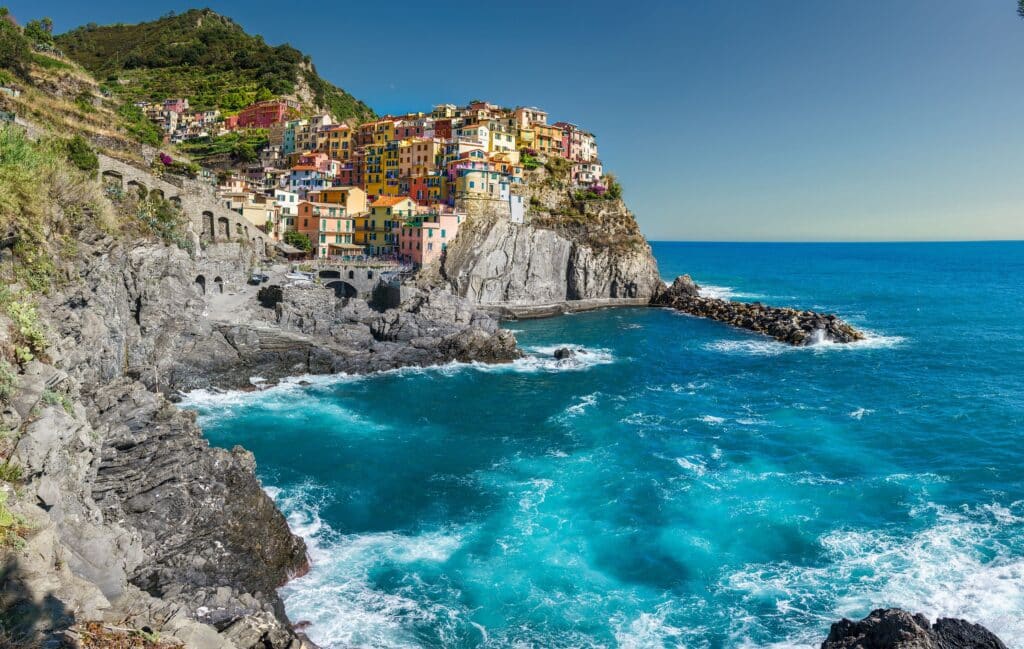 Village coloré des Cinque Terre sur la côte italienne
